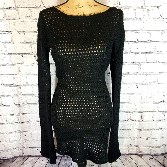 Peppermayo Dresses & Skirts - Peppermayo 'Down For The Ride' Crochet Mini Dress Size M/L — NWT